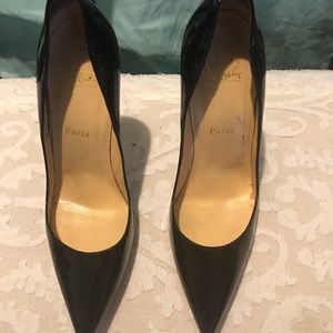 So kate patent red sole pump